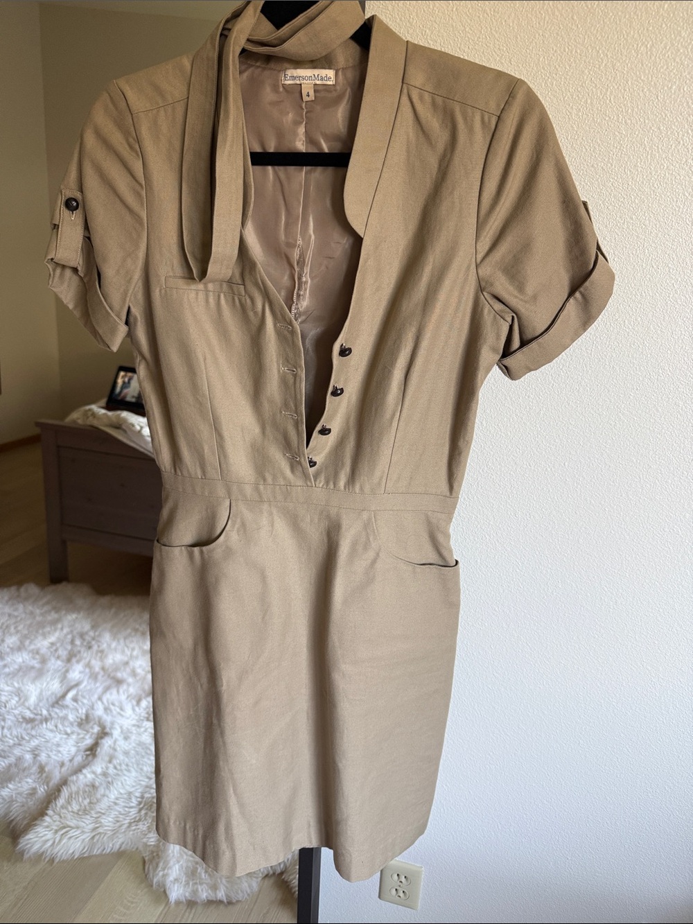 Emerson Fry khaki dress